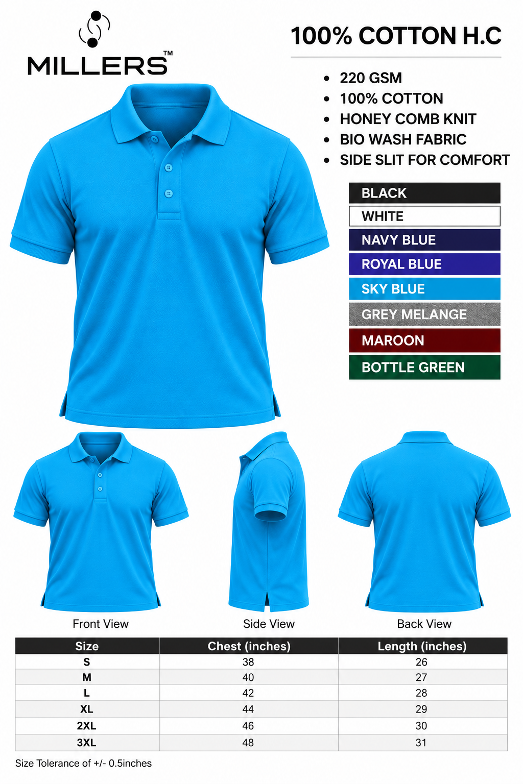 KNYT Cotton H.C. Polo - Image 2